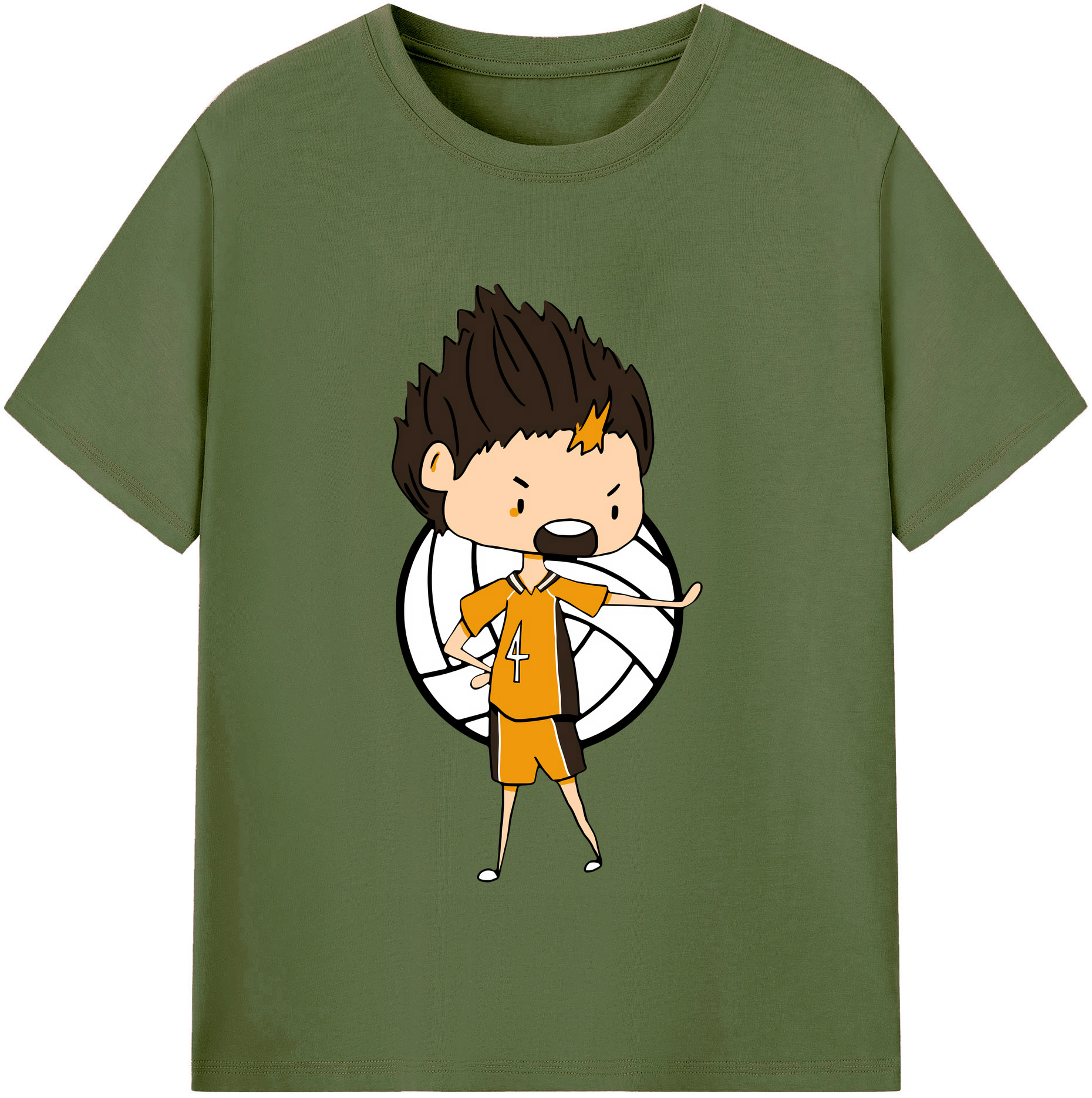 （画像用） ハイキュー!! Haikyu!! 綿100％半袖Tシャツ（フロントプリント）